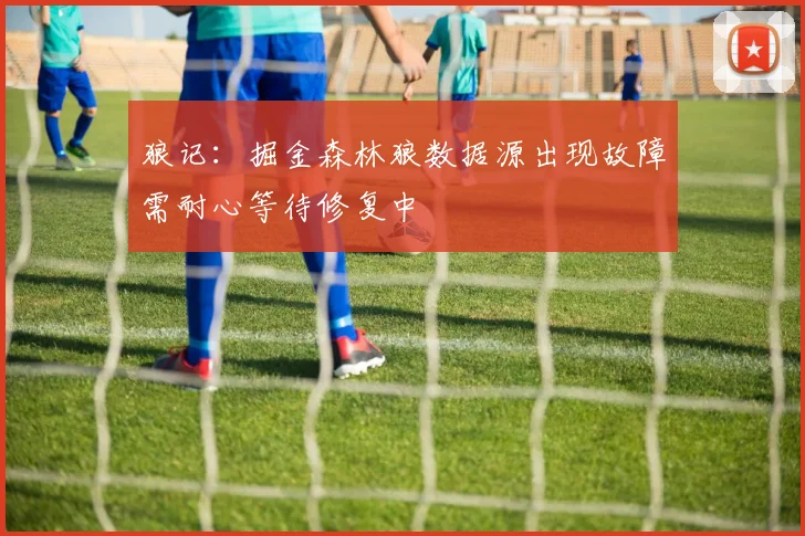 狼记：掘金森林狼数据源出现故障需耐心等待修复中